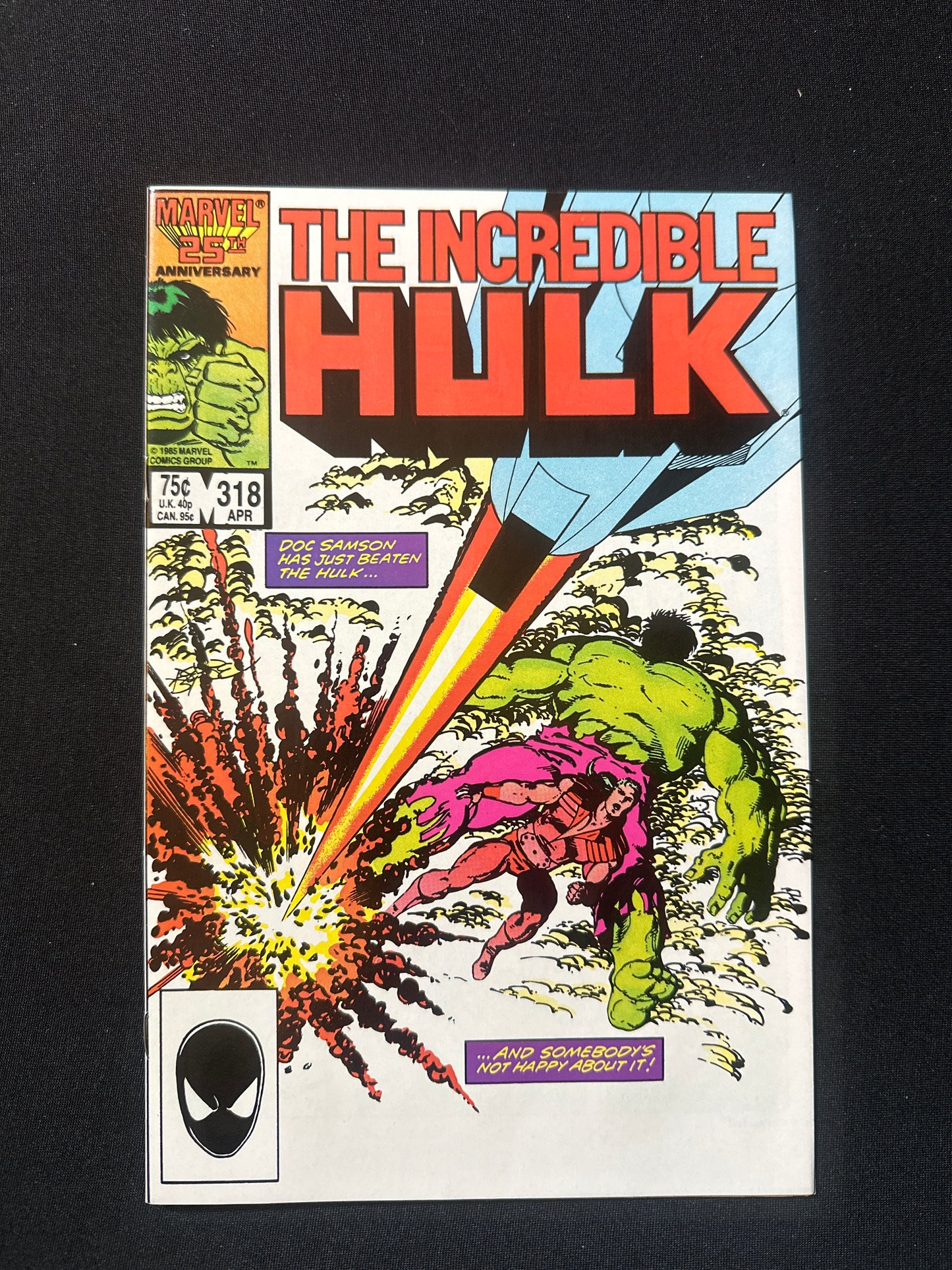 Incredible Hulk #318 1986