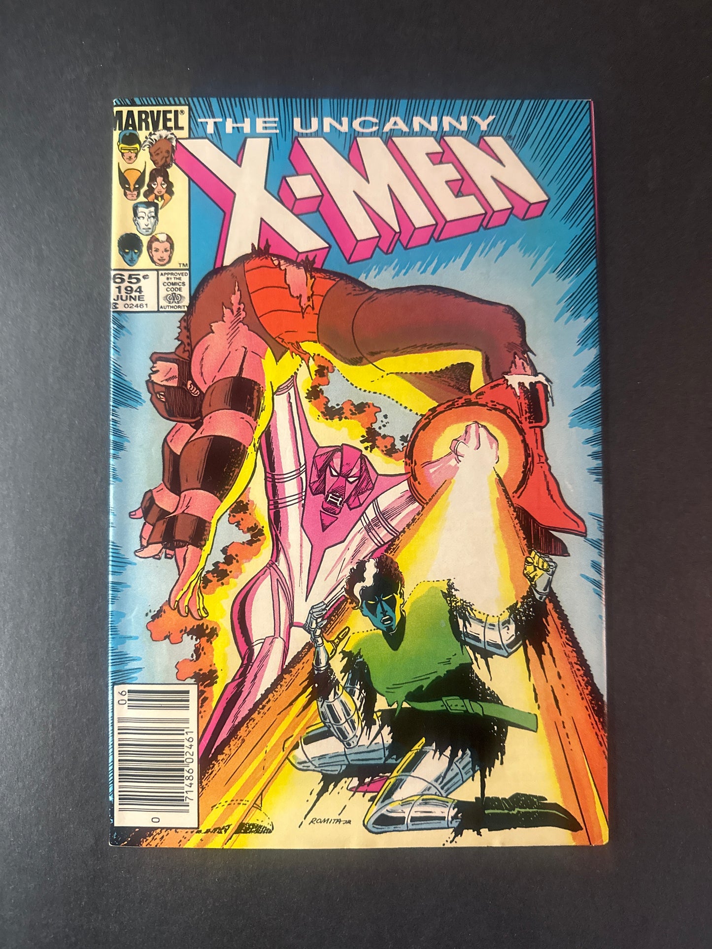 Uncanny X-Men #194 1985