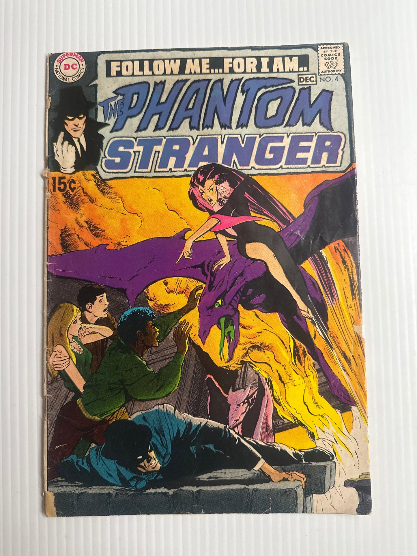 Phantom Stranger #4 1969 (VG) Neal Adams Cover!