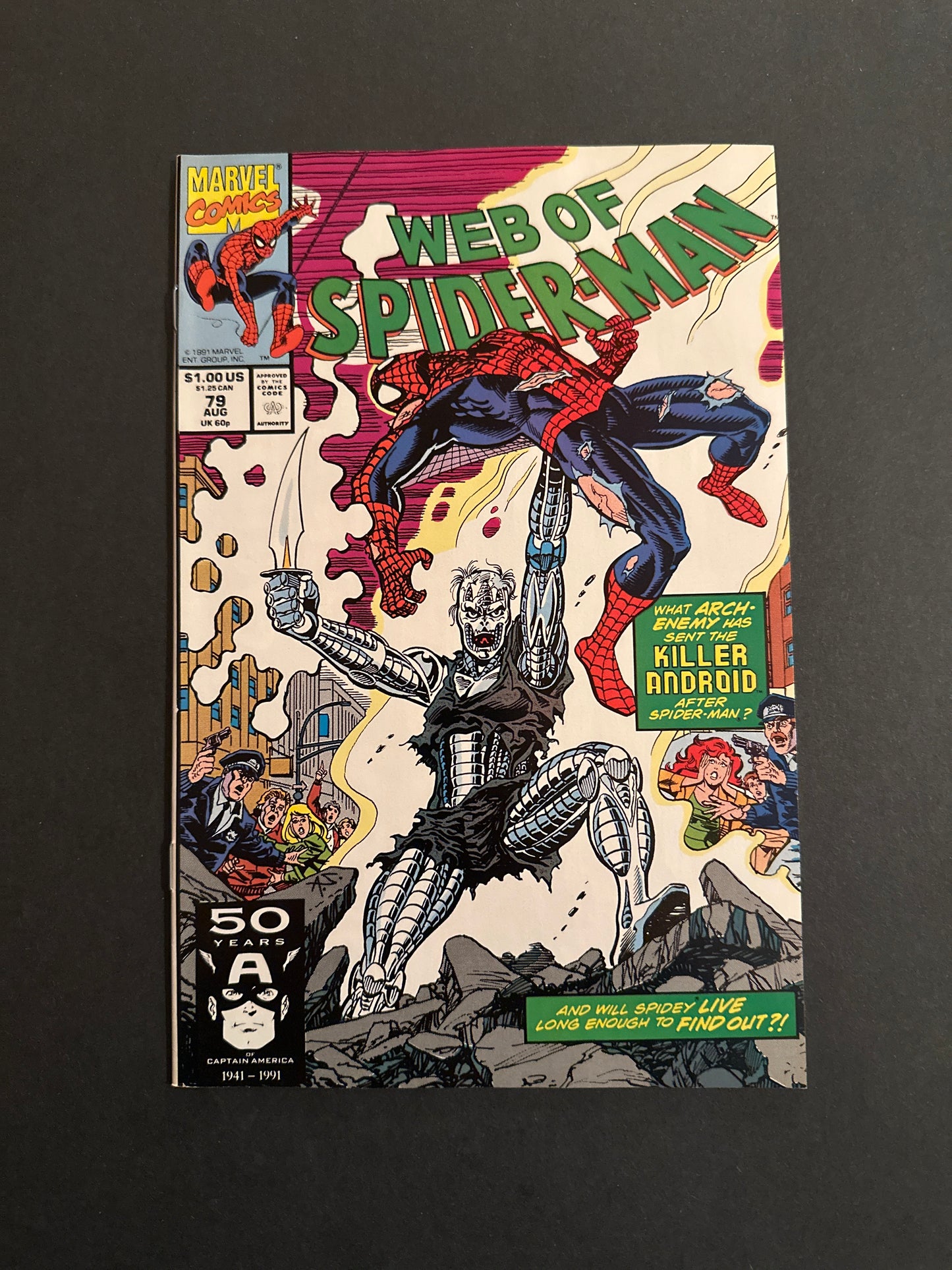 Web of Spider-Man #79 1991