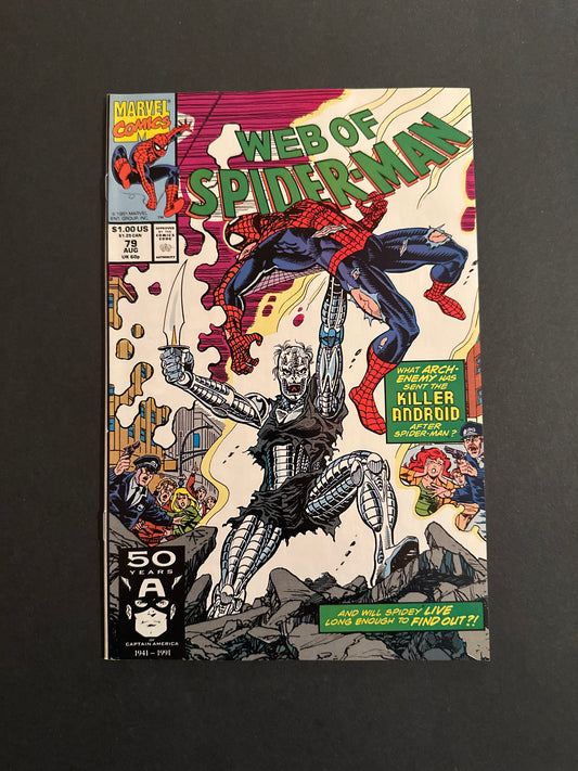 Web of Spider-Man #79 1991