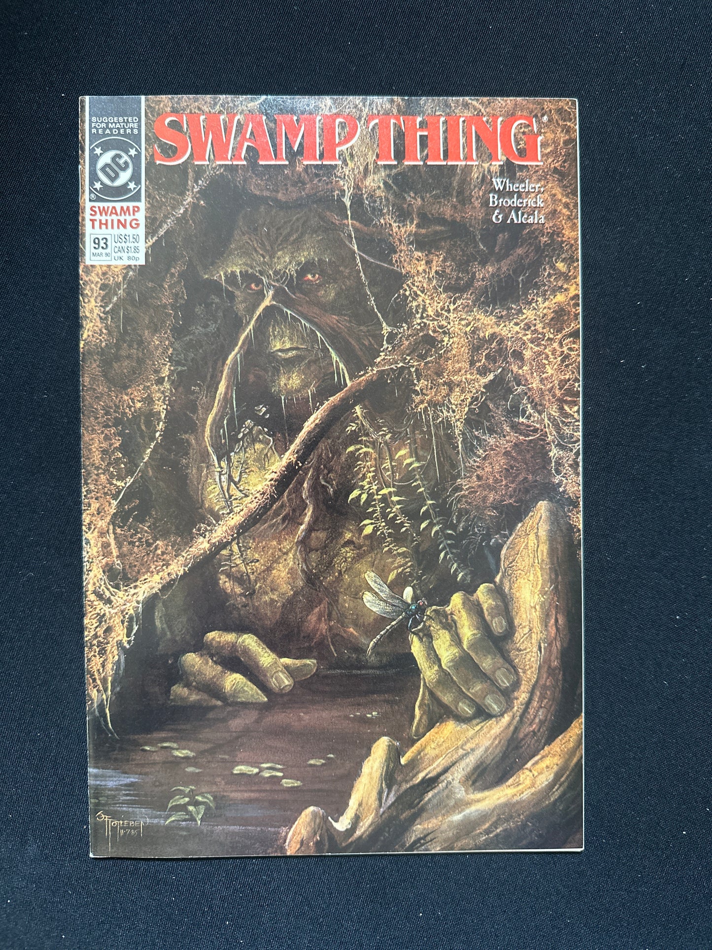Saga of The Swamp Thing #93 1990