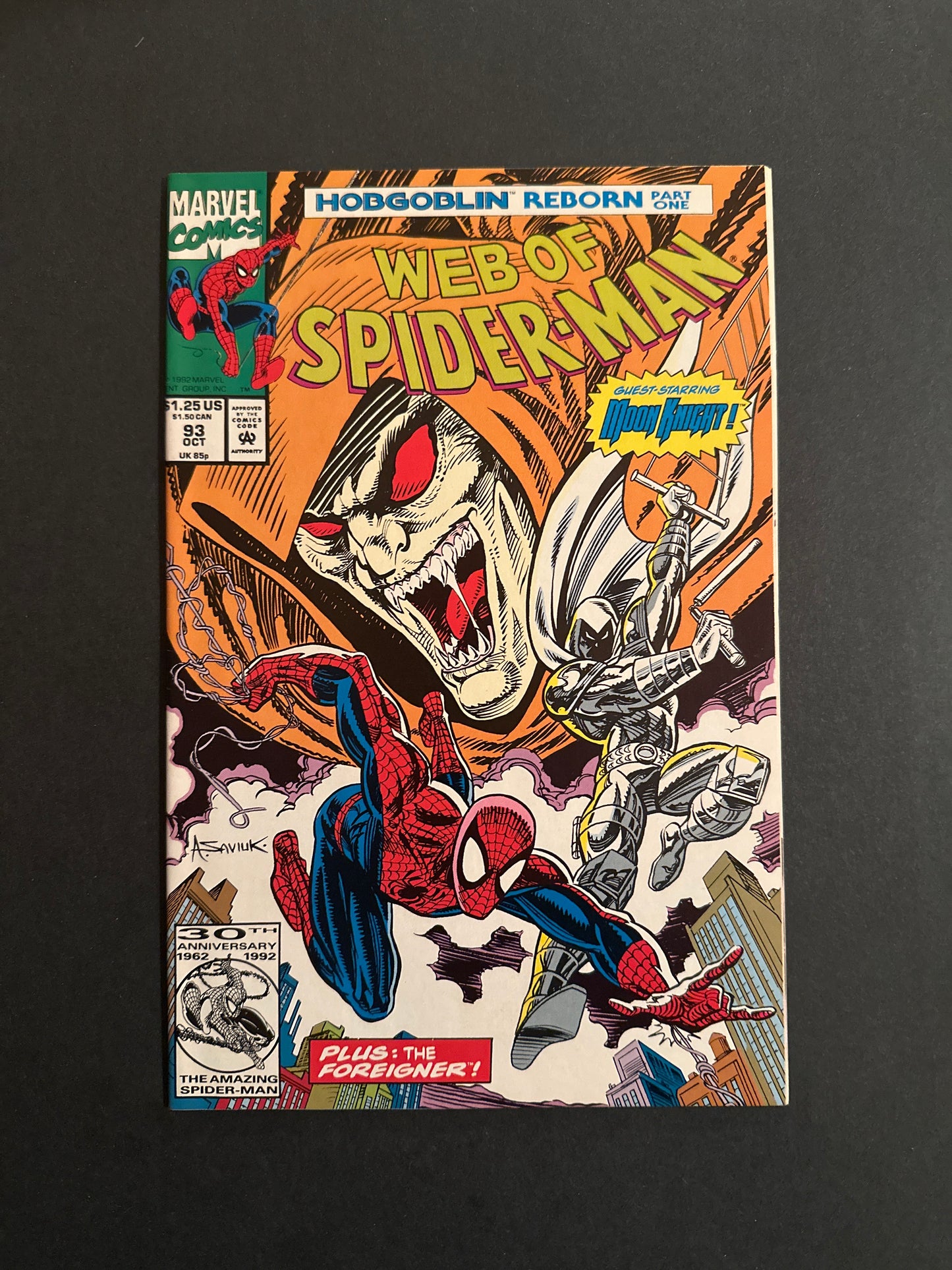 Web of Spider-Man #93 1992