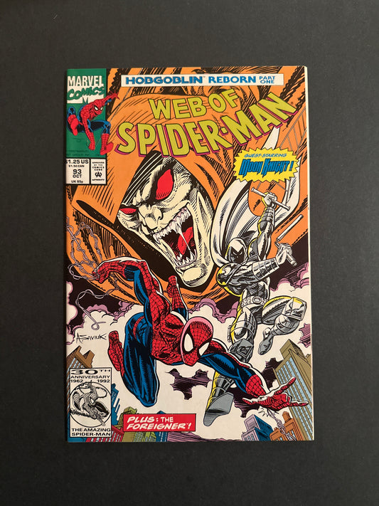 Web of Spider-Man #93 1992