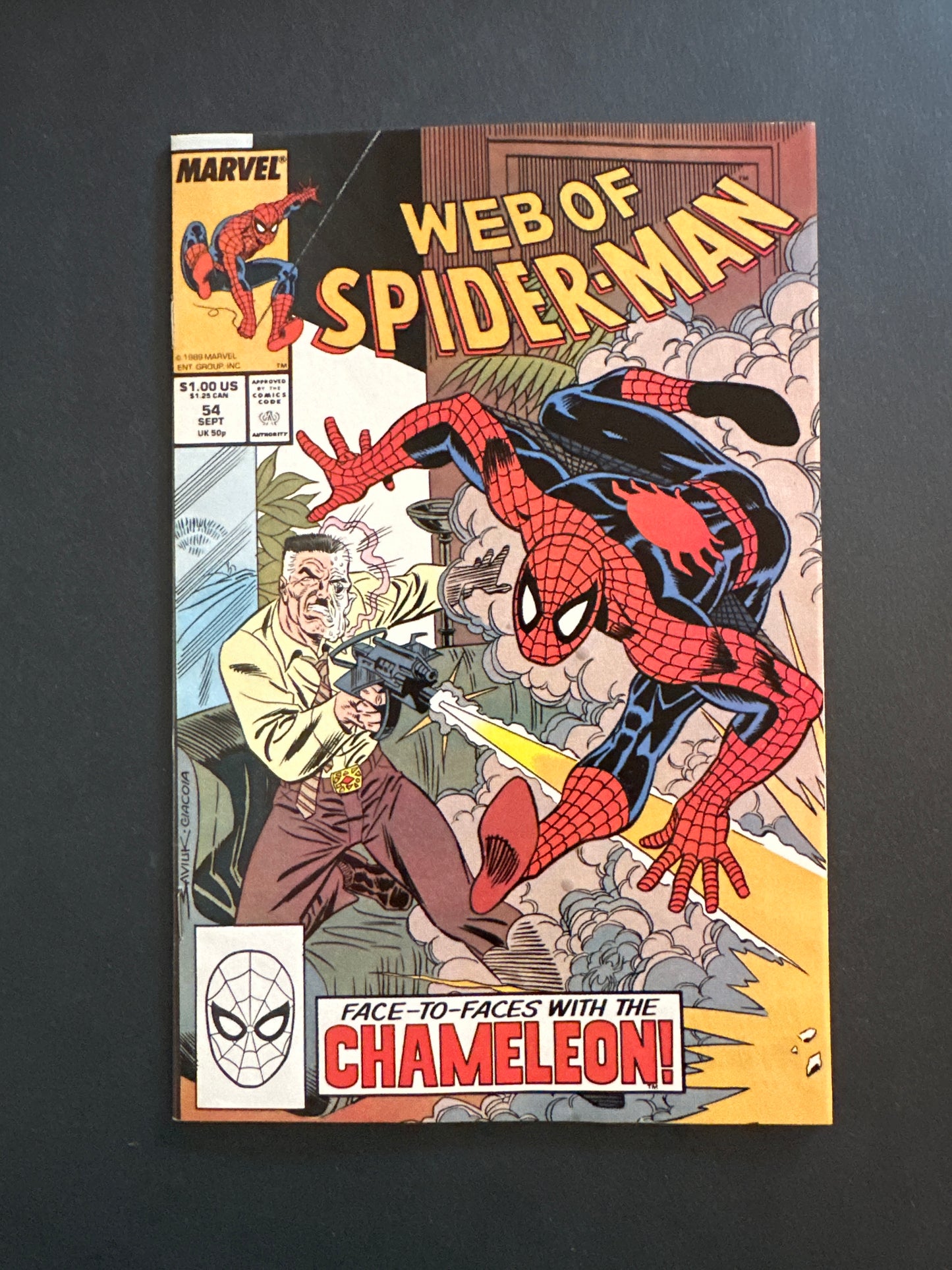 Web of Spider-Man #54 1989