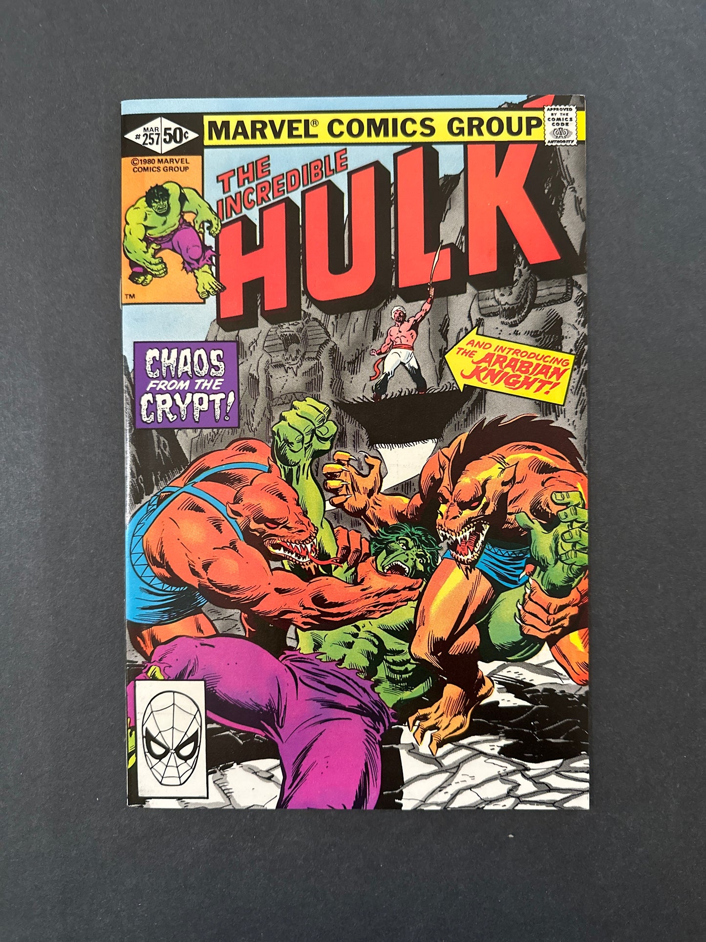 Incredible Hulk #257 1981