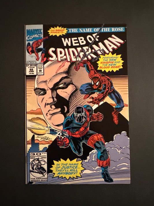 Web of Spider-Man #89 1992