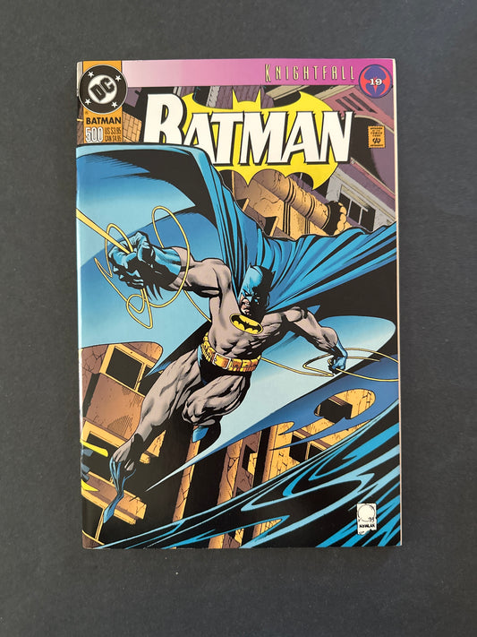 Batman #500 1993 Foil Die-Cut Variant