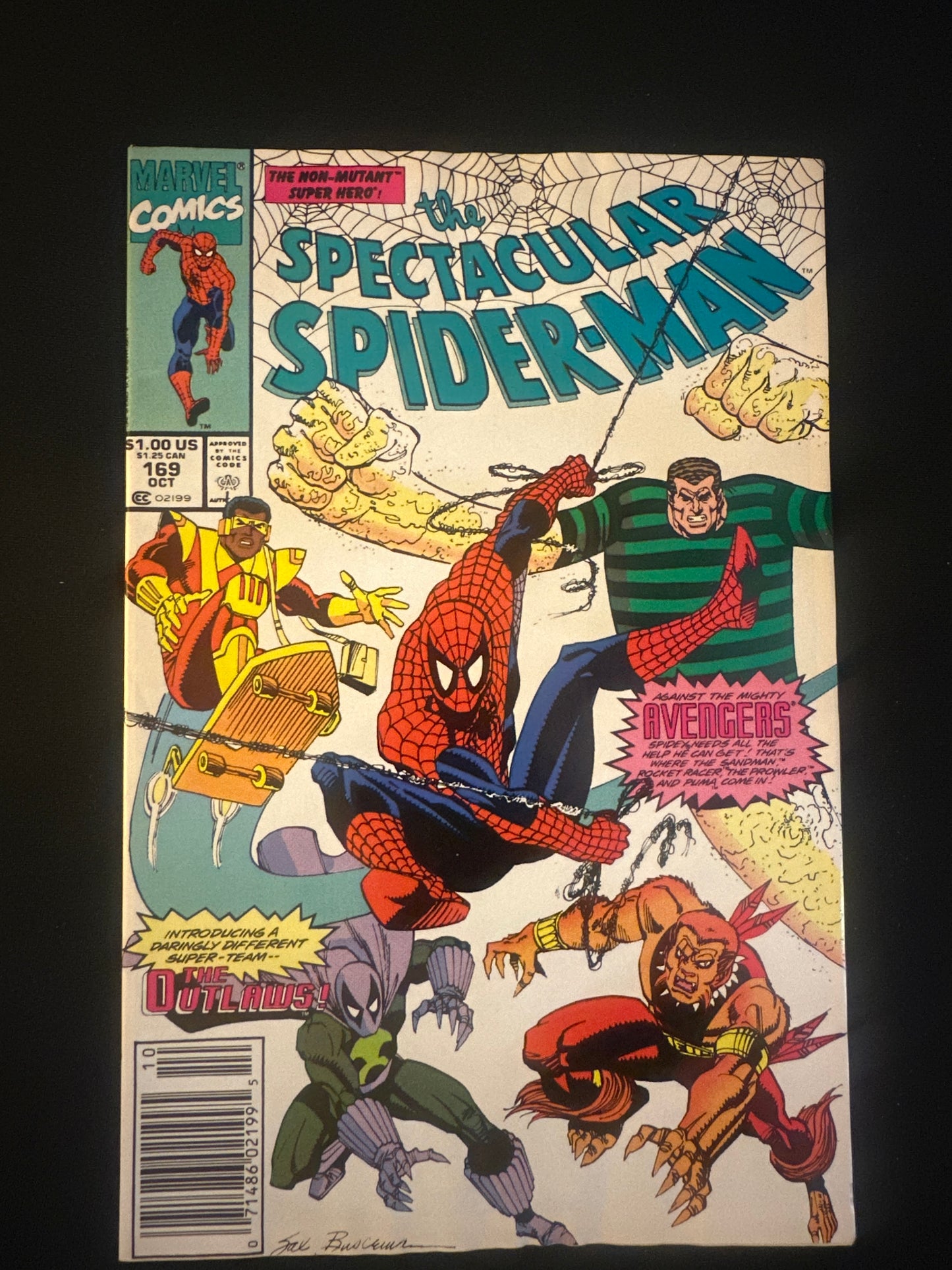 Spectacular Spider-Man #169 1990