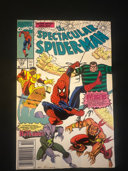 Spectacular Spider-Man #169 1990