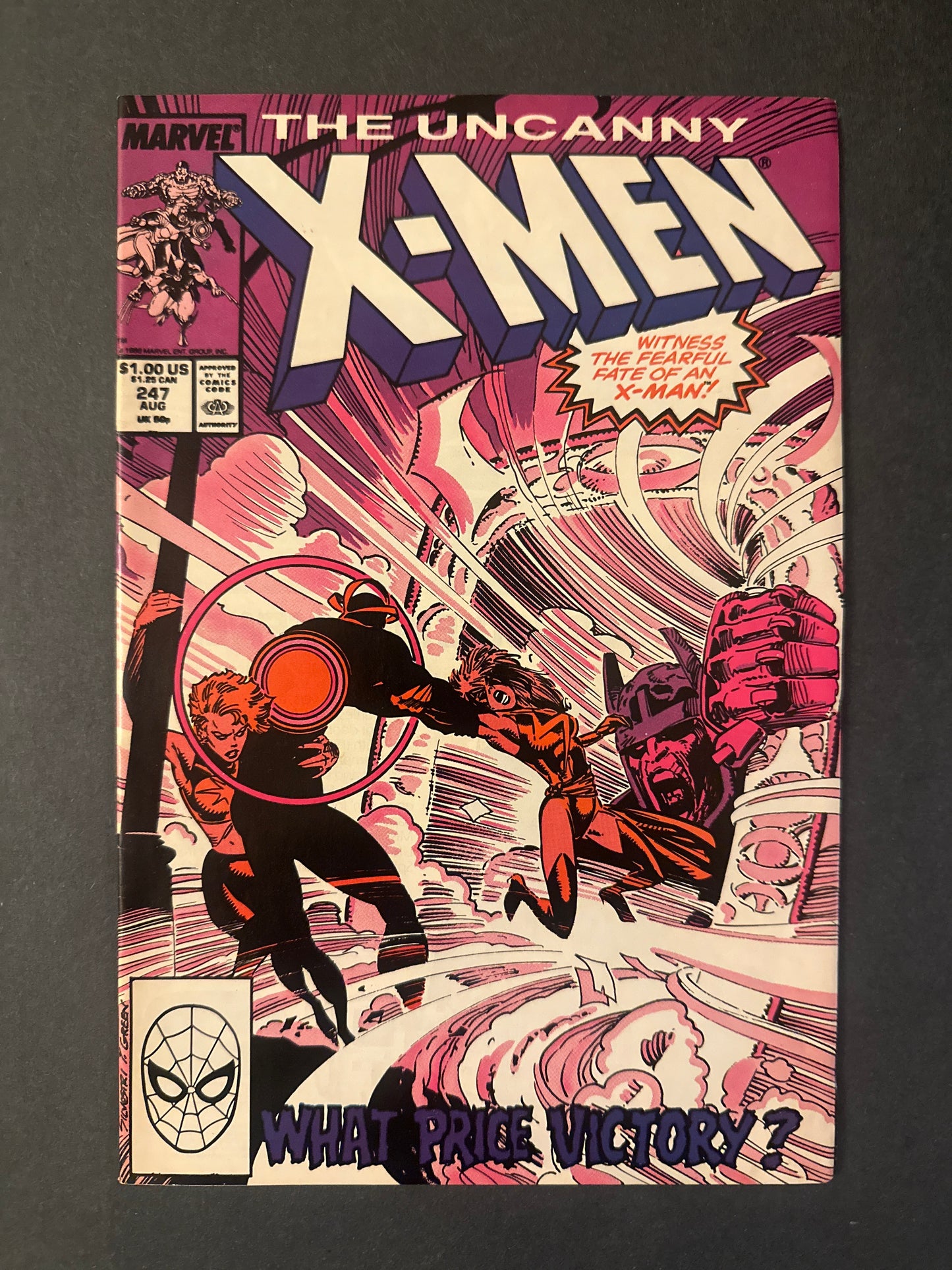 Uncanny X-Men #247 1989