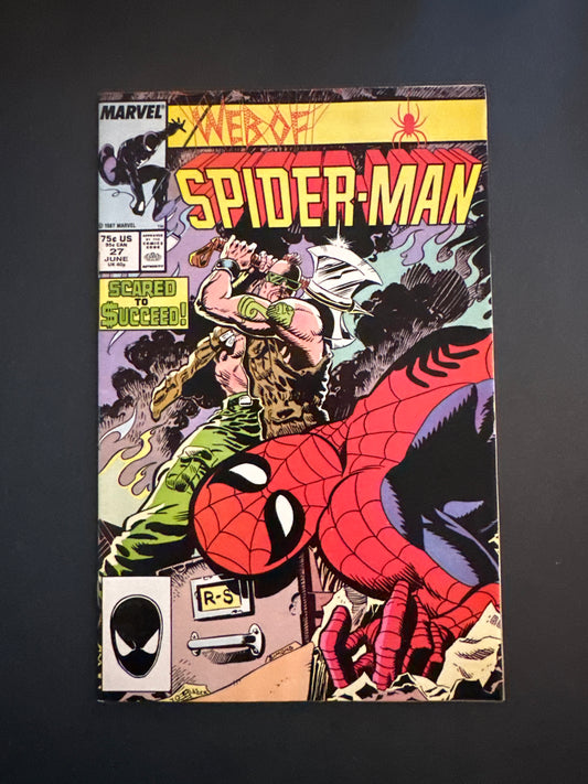 Web of Spider-Man #27 1987