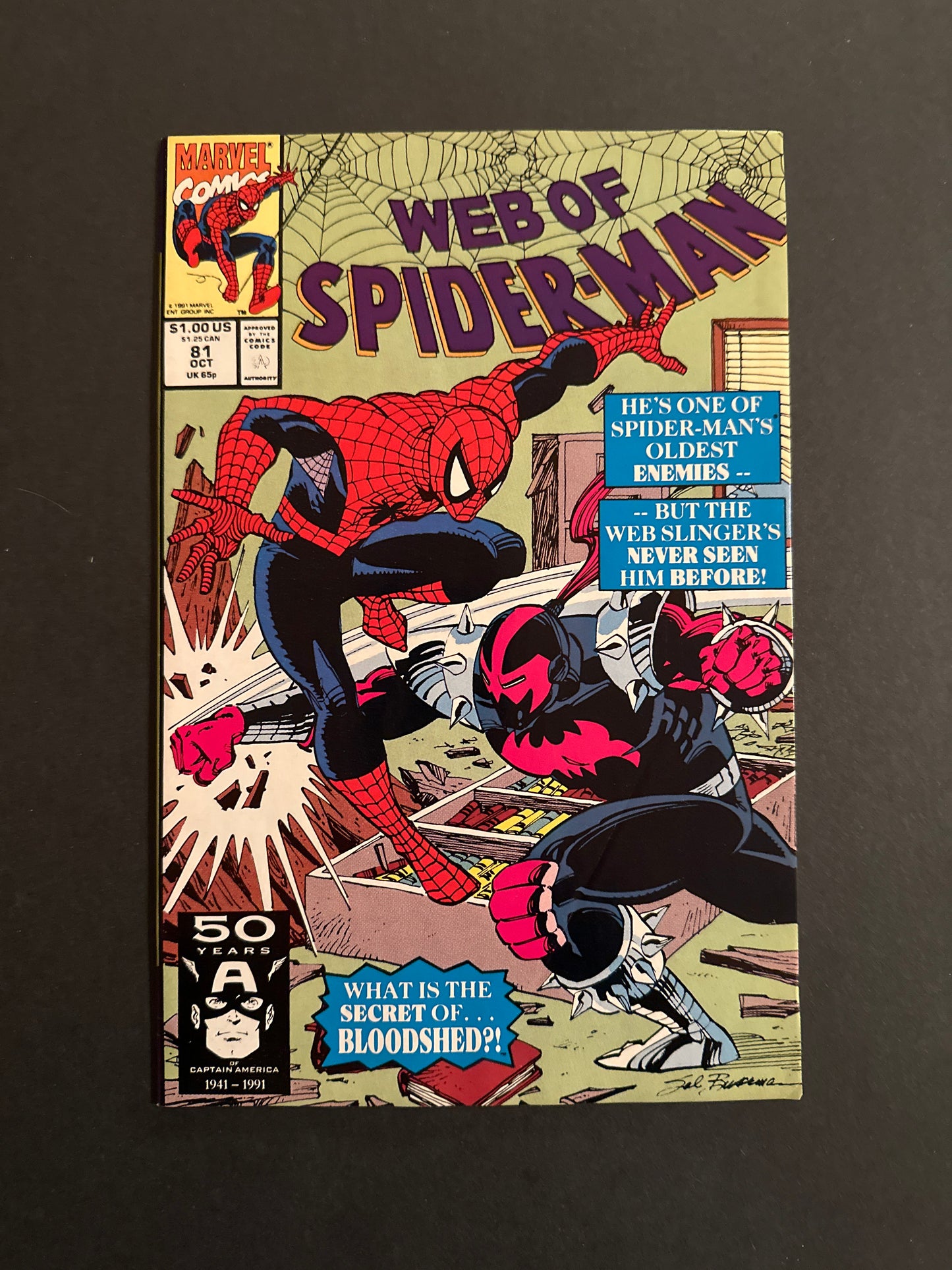 Web of Spider-Man #81 1991