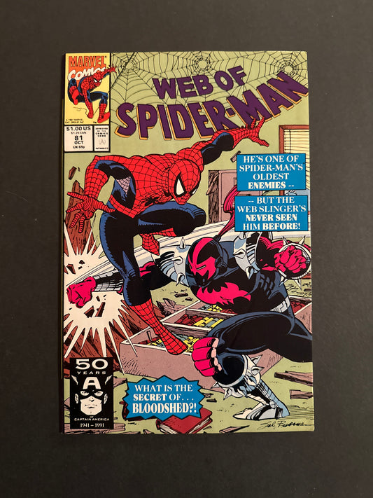 Web of Spider-Man #81 1991