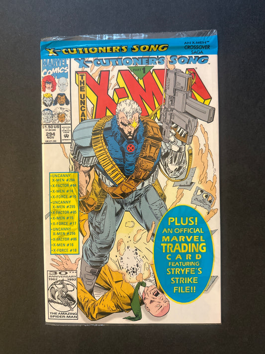 Uncanny X-Men #294 1992 Poly Bagged