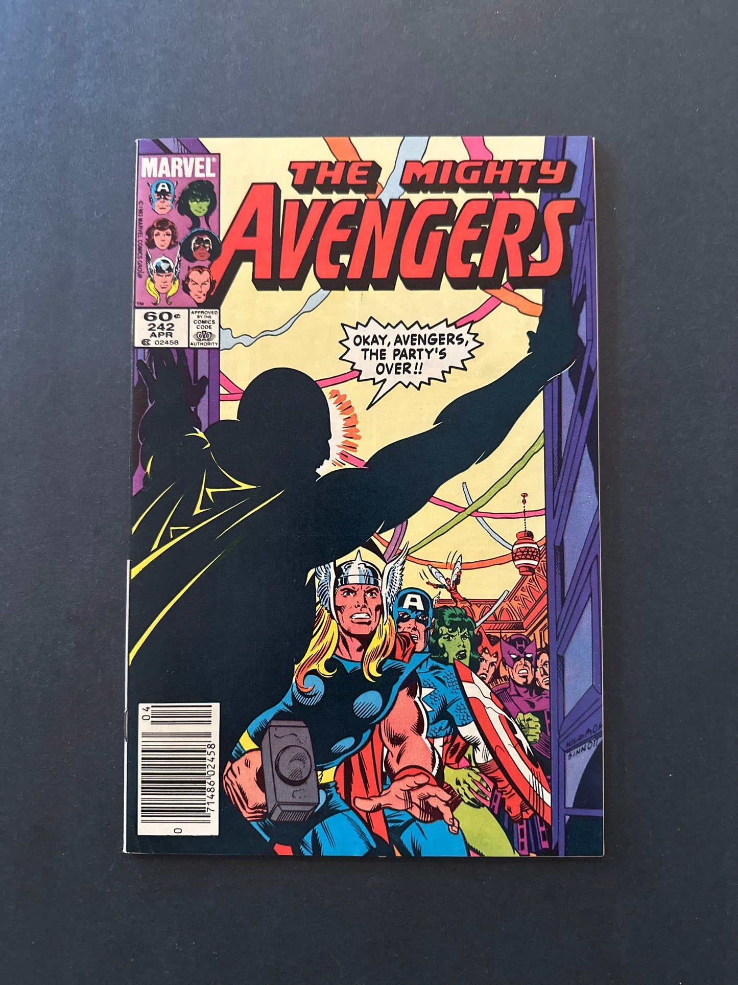 Avengers #242 1984