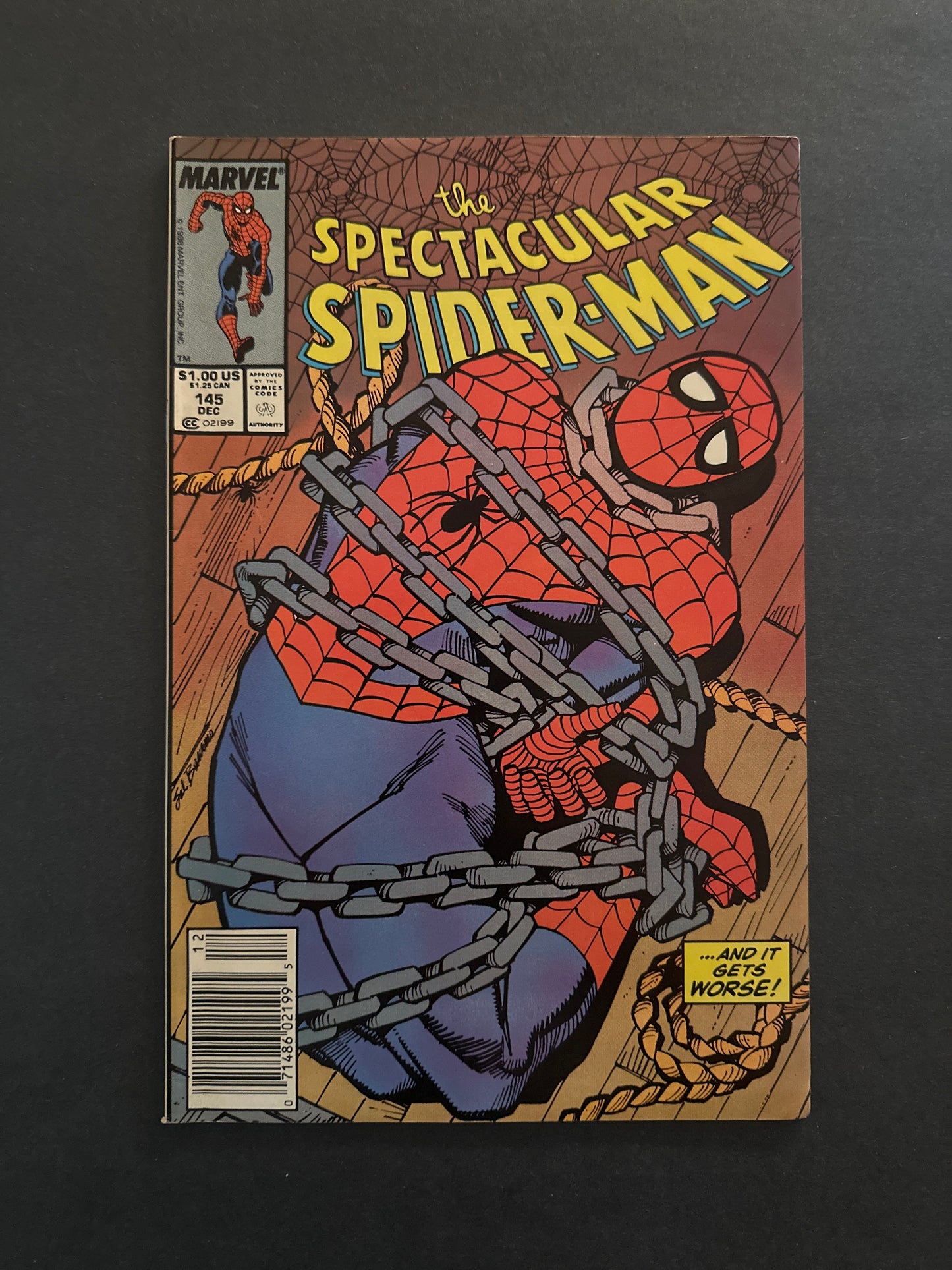 Spectacular Spider-Man #145 1988