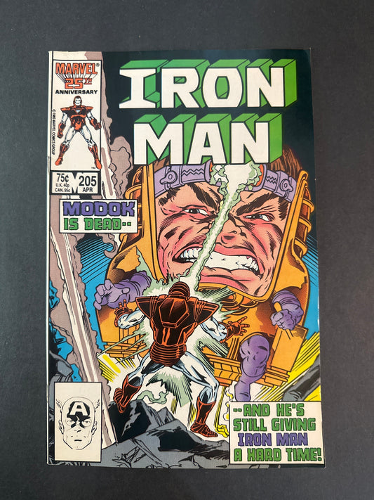 IRON MAN #205 1986