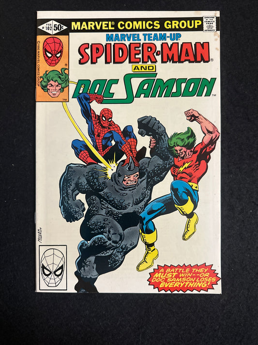 Marvel Team-Up #102 1981