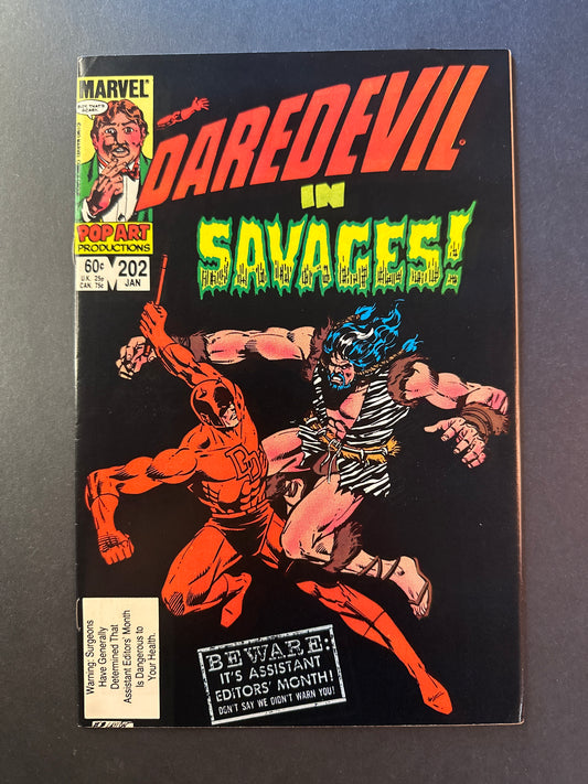 Daredevil #202  1984