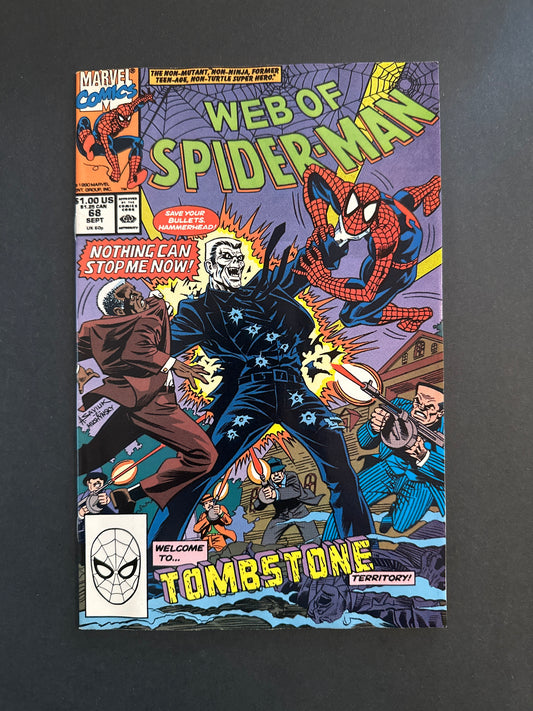 Web of Spider-Man #68 1990
