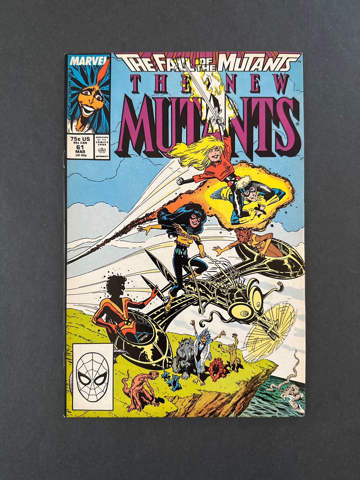 The New Mutants #61 1988
