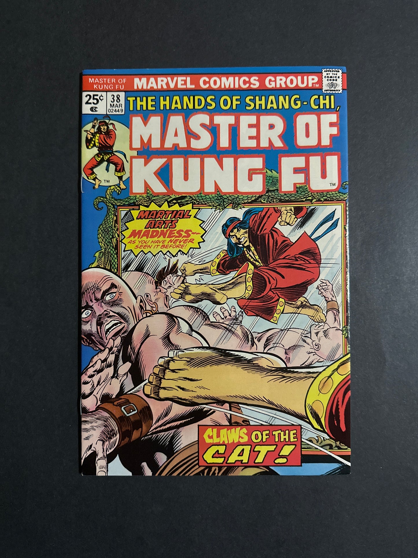 Master Of Kung Fu #38 1976