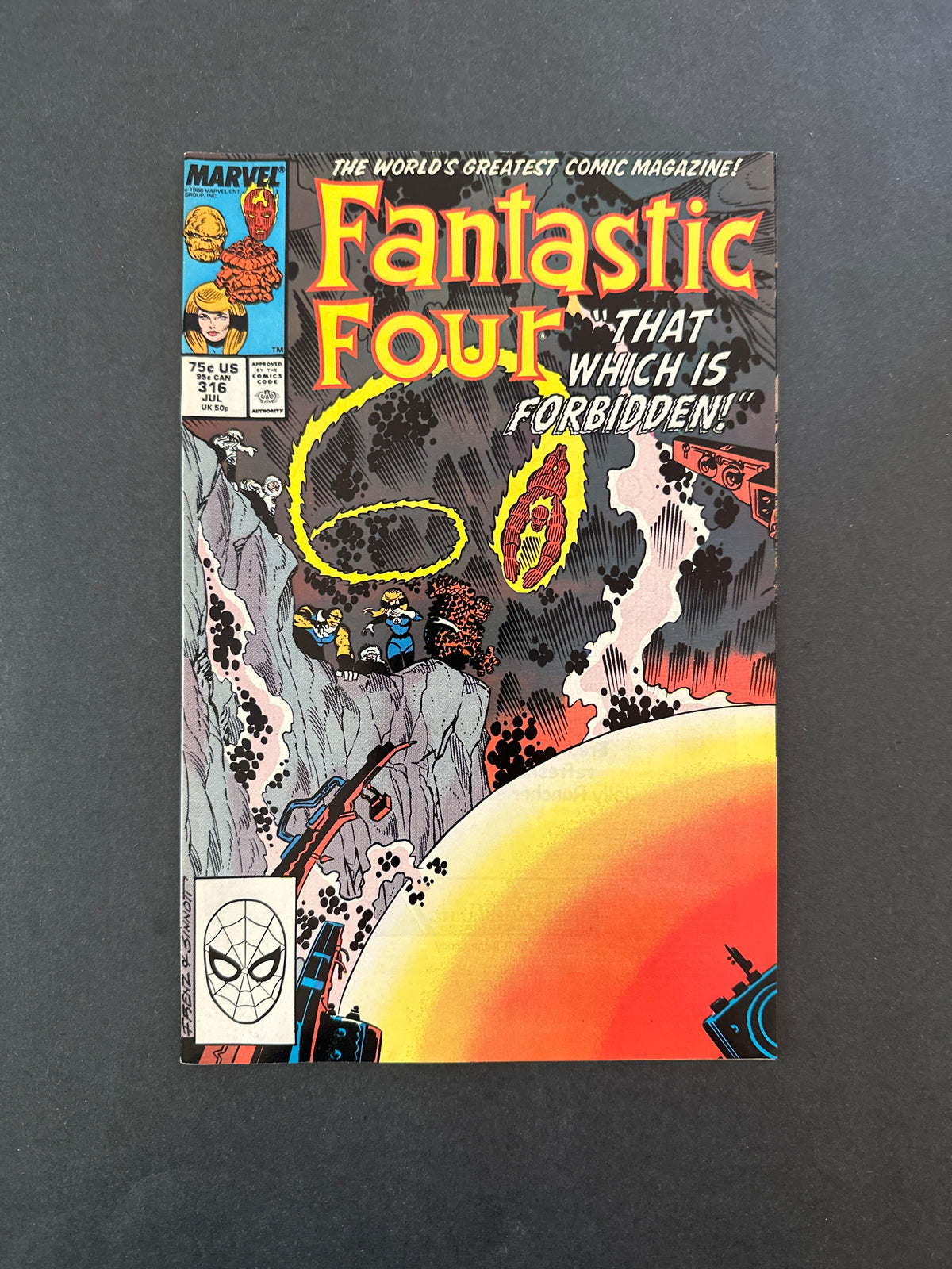 Fantastic Four #316 1988