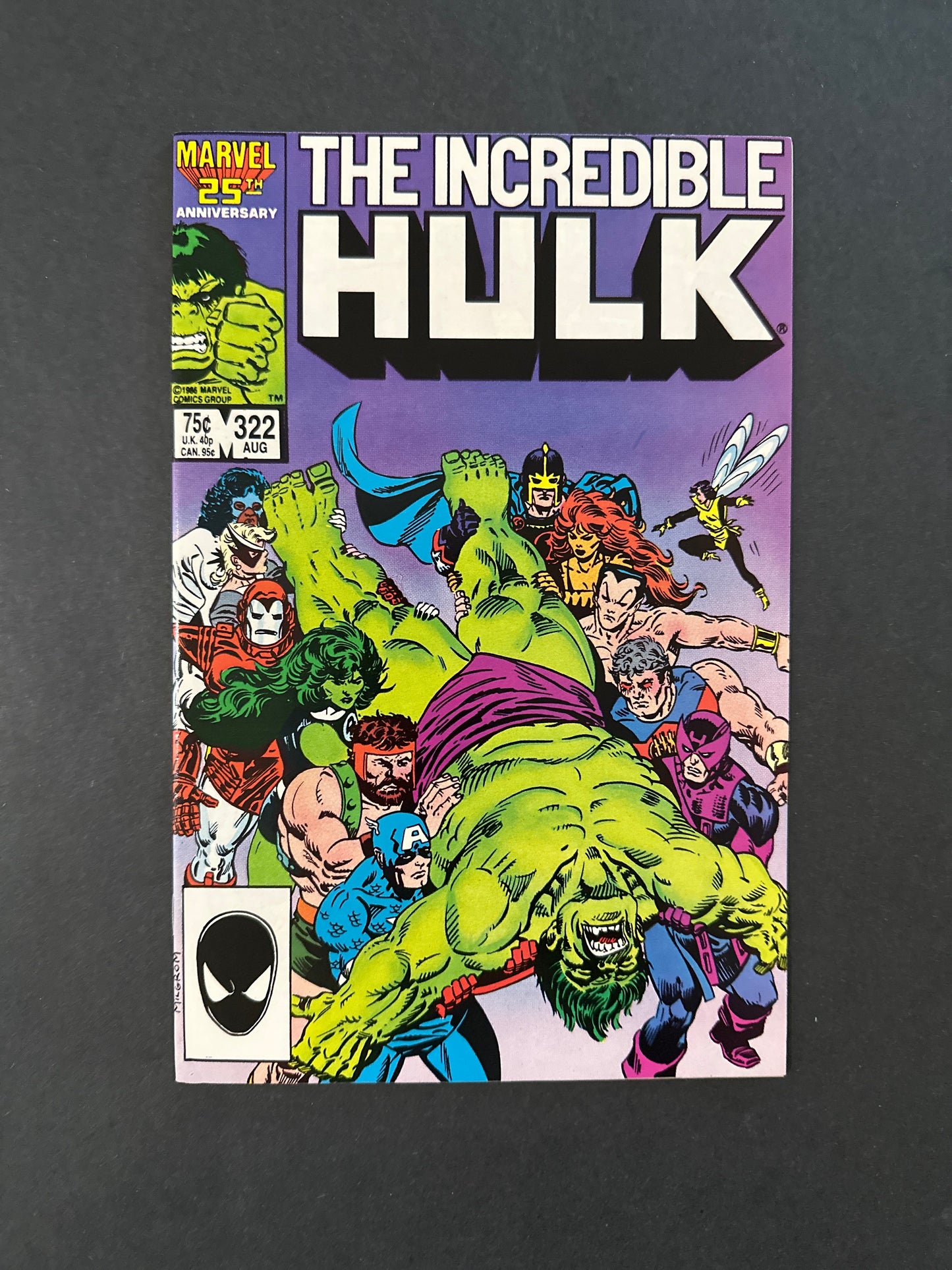 Incredible Hulk #322 1986
