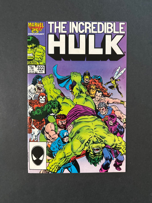 Incredible Hulk #322 1986