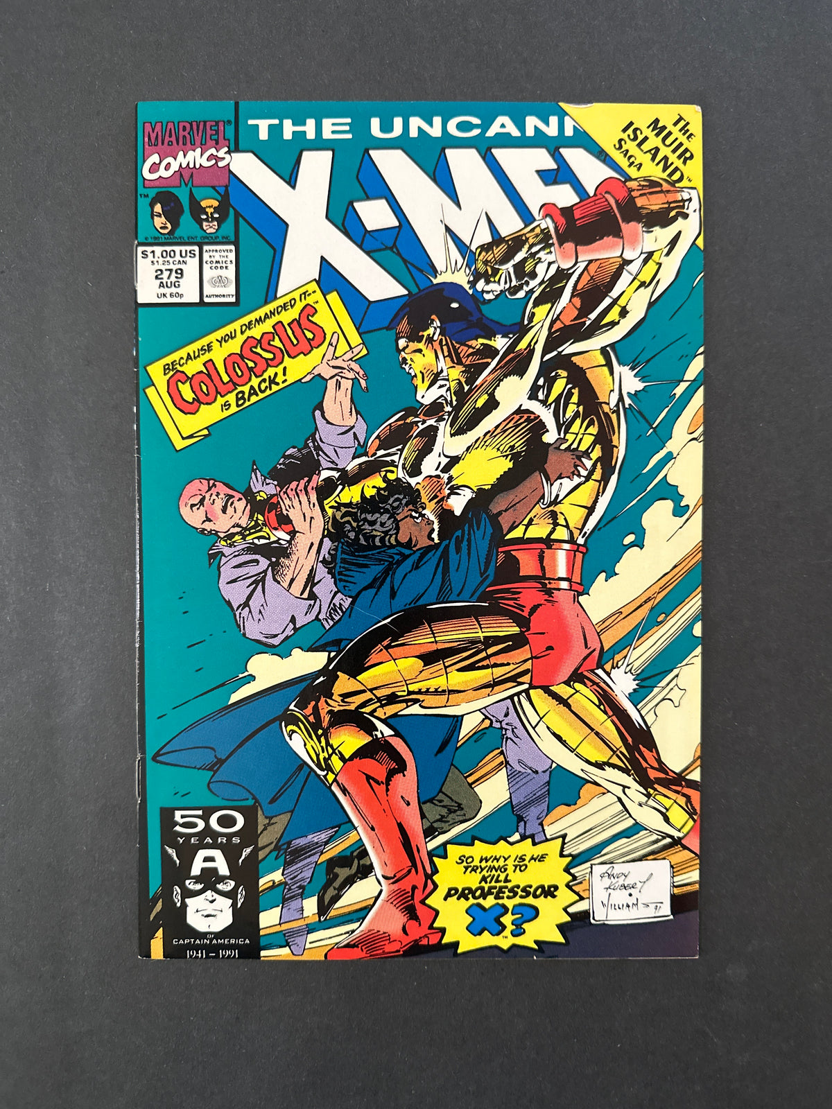 Uncanny X-Men #279 1991