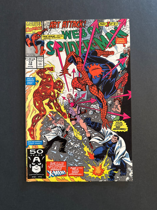 Web of Spider-Man #73 1991
