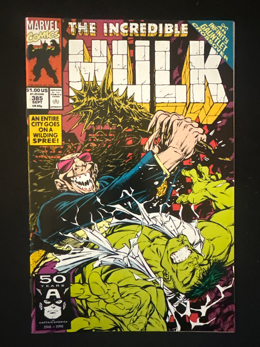 Incredible Hulk #385 1991