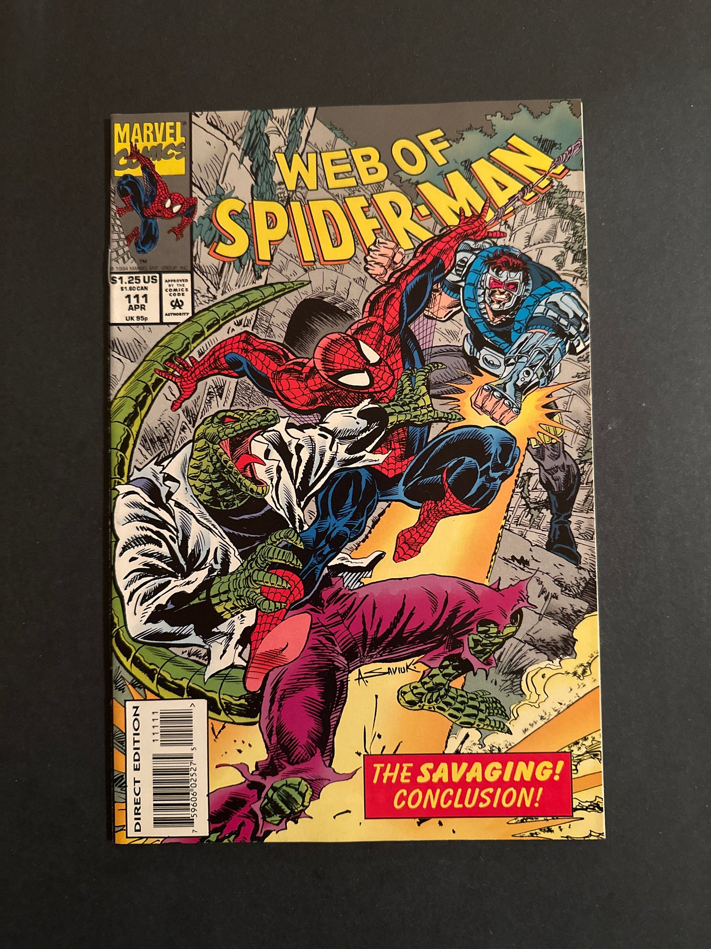 Web of Spider-Man #111 1994