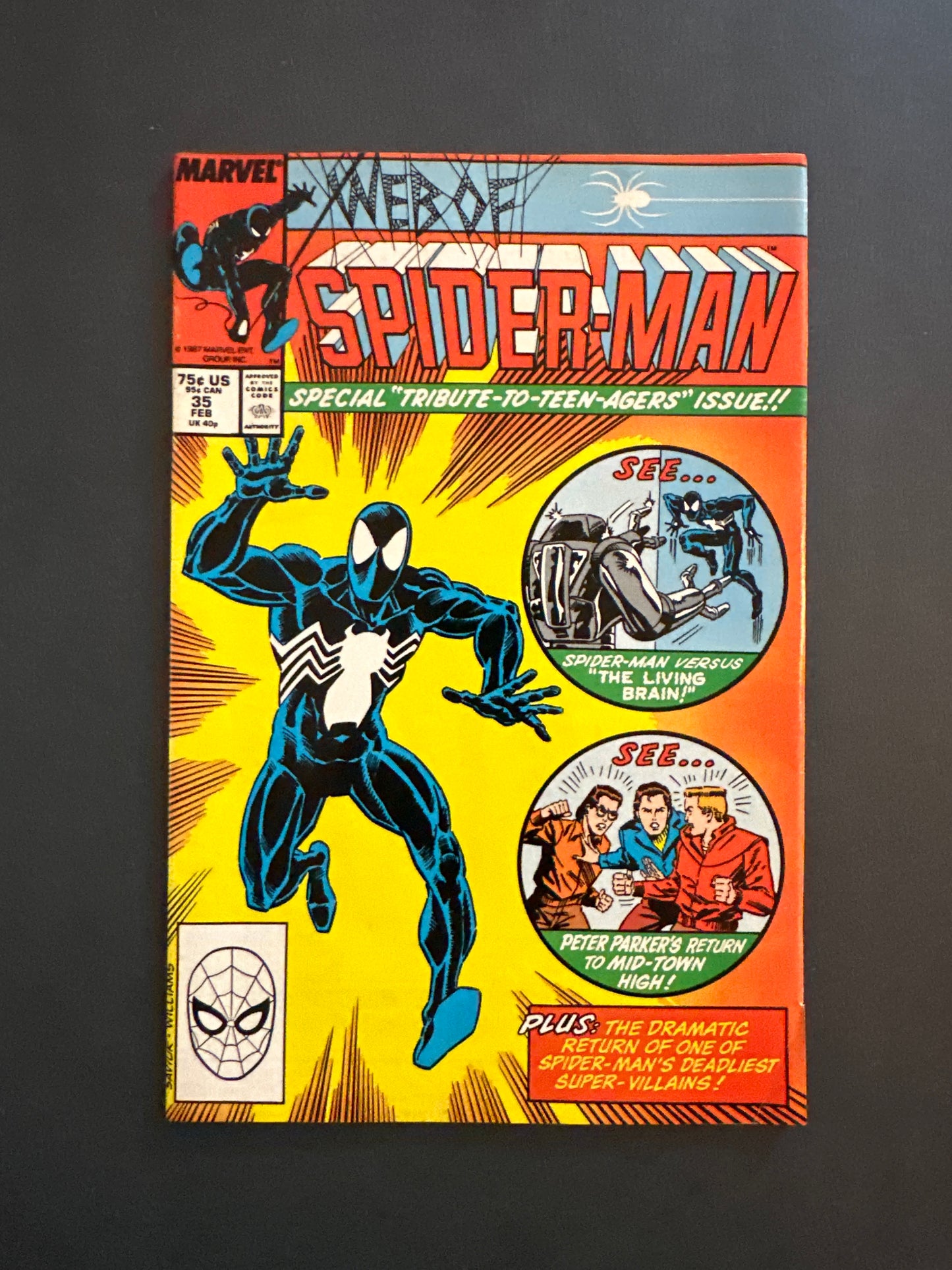 Web of Spider-Man #35 1988