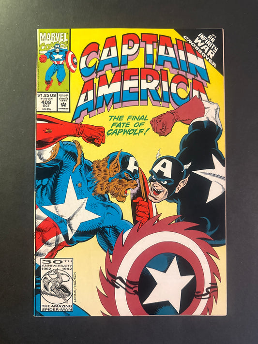 Captain America #408 1992