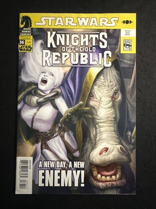 STAR WARS Knights of the Old Republic #36 2008 (NM)