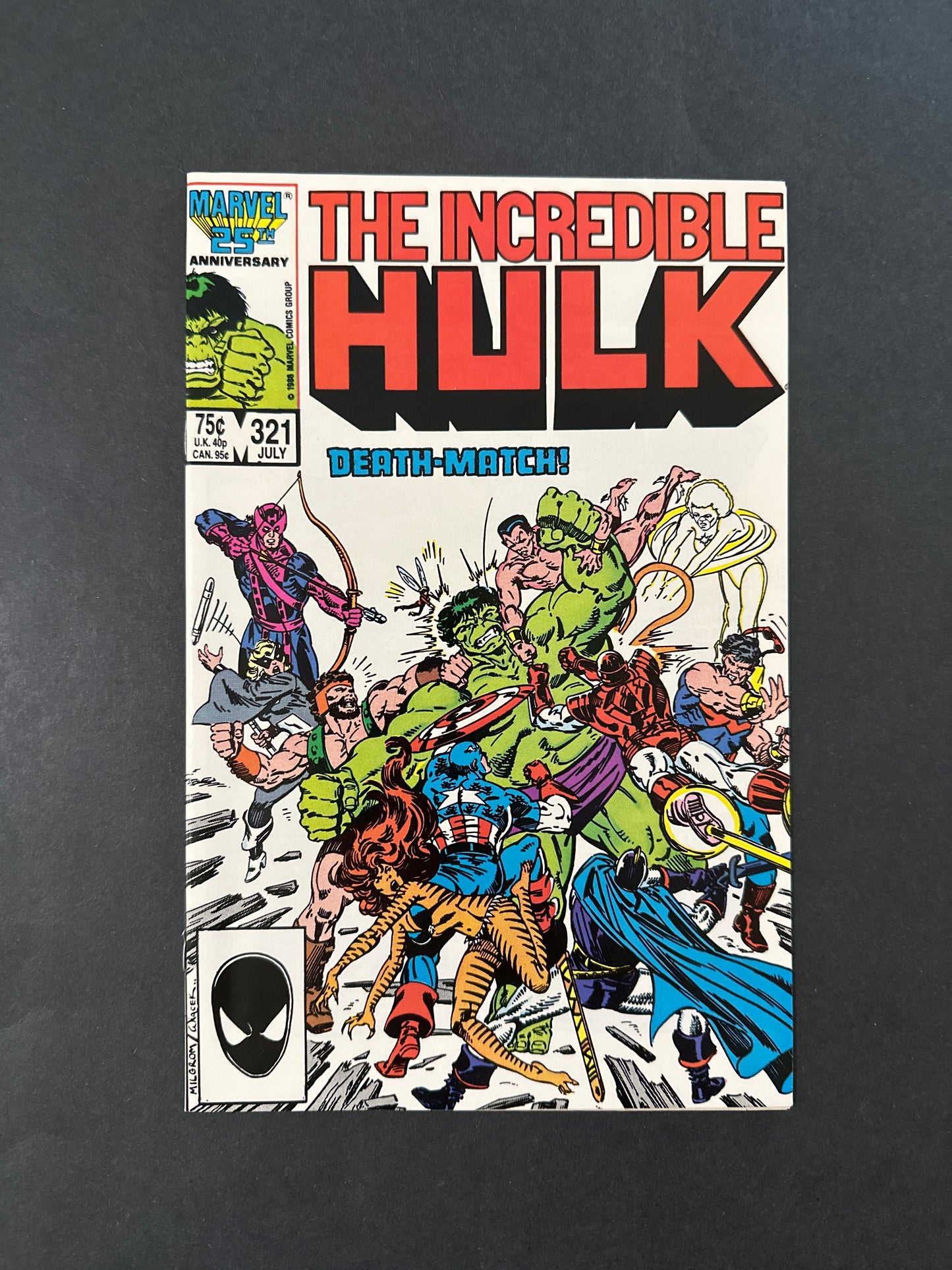 Incredible Hulk  #321 1986