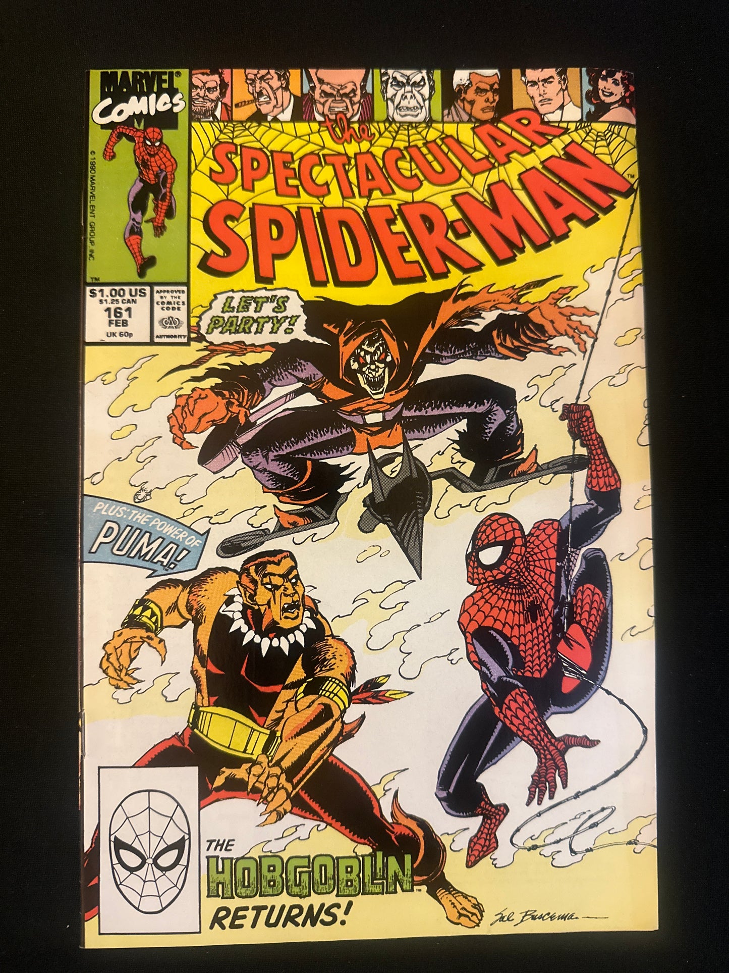 Spectacular Spider-Man #161 1990