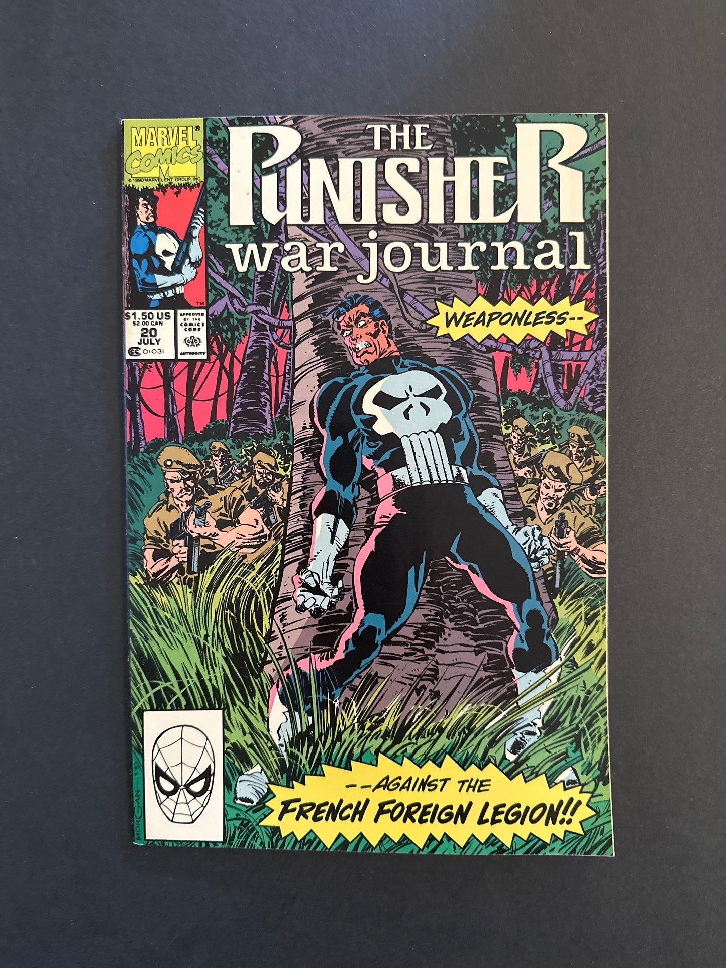 The Punisher War Journal #20 1990
