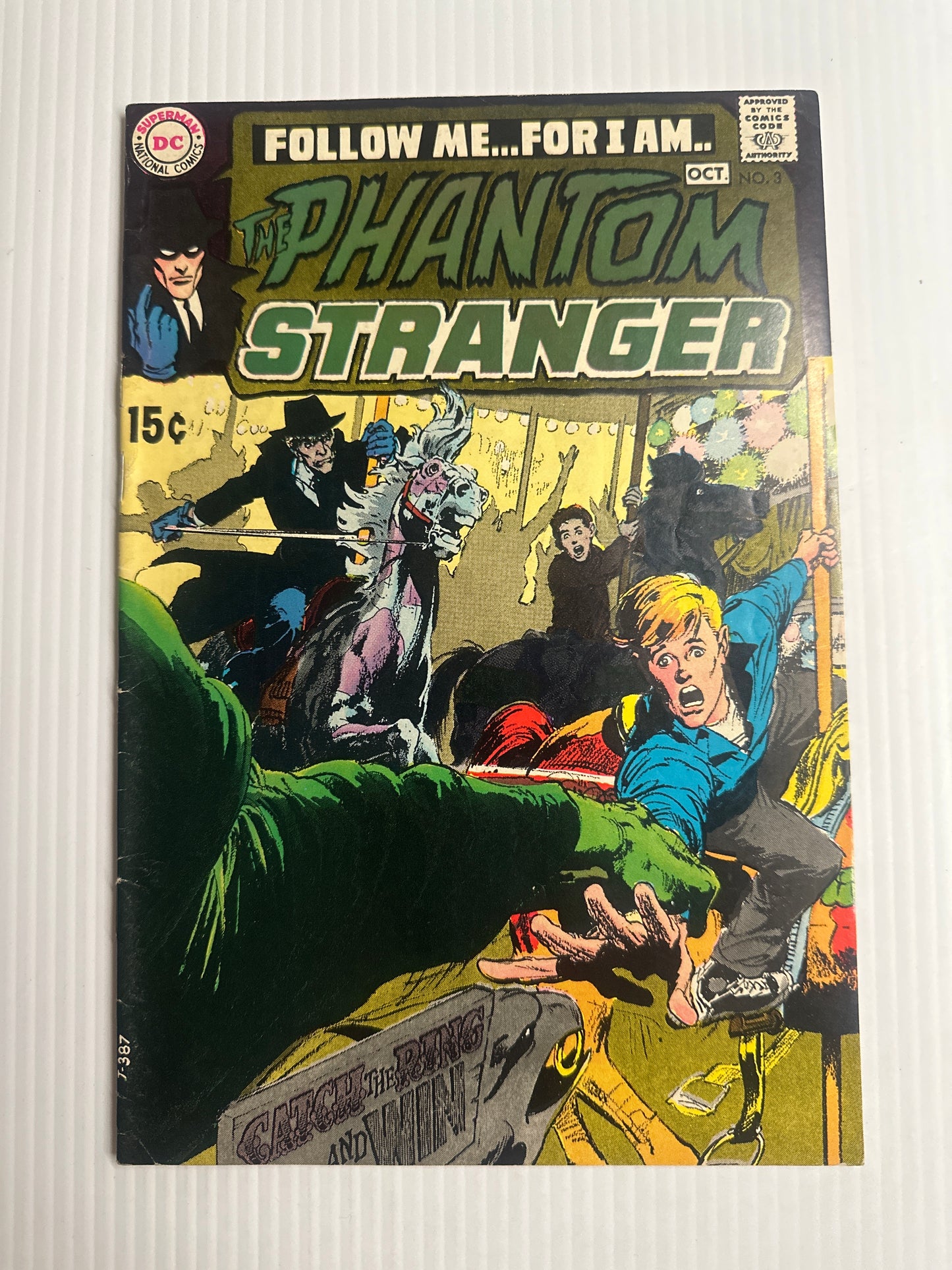 Phantom Stranger #3 1969 (FN) Neal Adams Cover!
