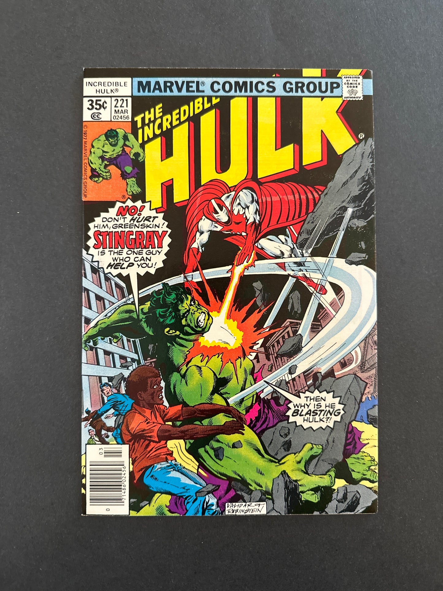 Incredible Hulk  #221 1978