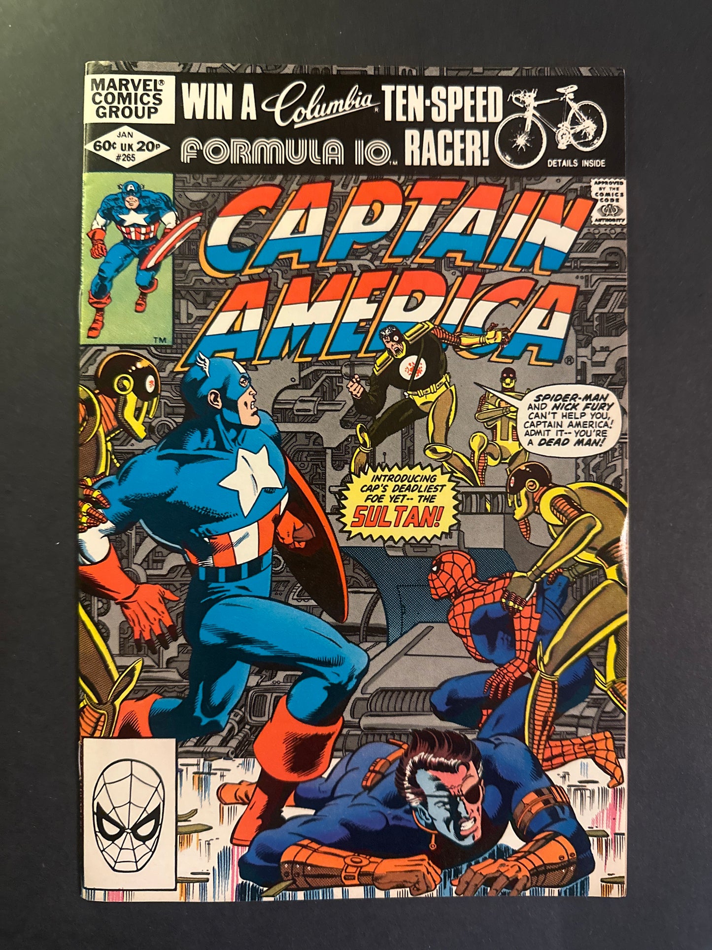 Captain America #265 1982