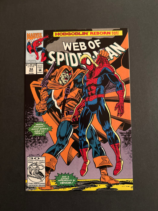 Web of Spider-Man #94 1992