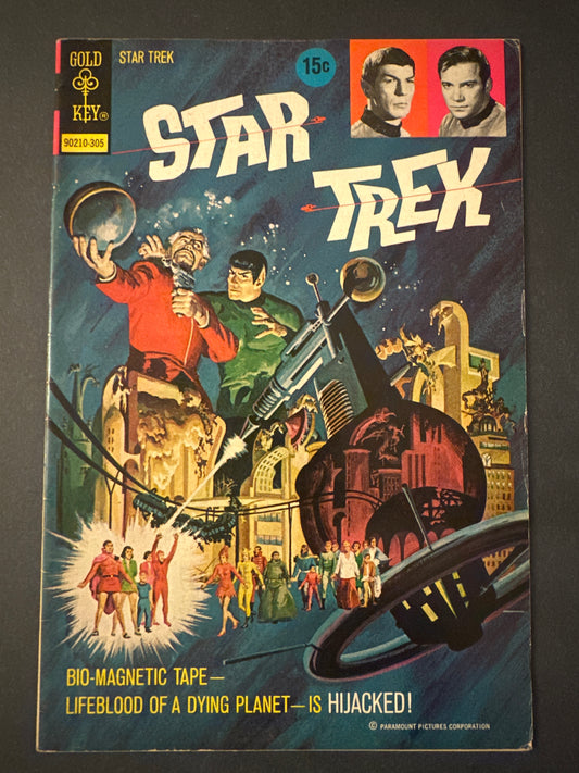 STAR TREK #18 1973 (FN+)