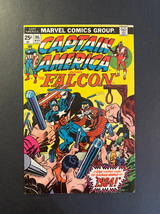 Captain America #195 1976