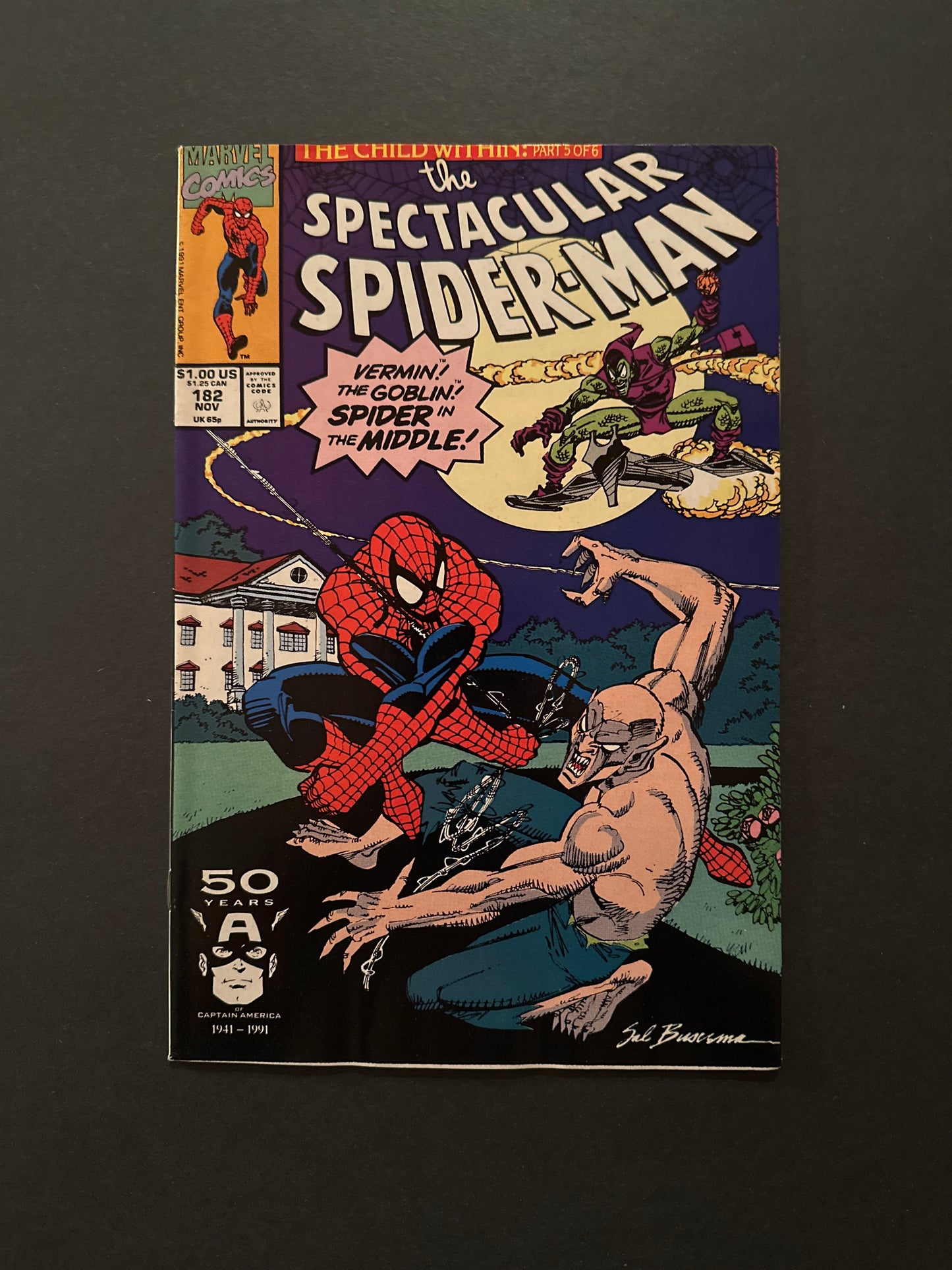 Spectacular Spider-Man #182 1991