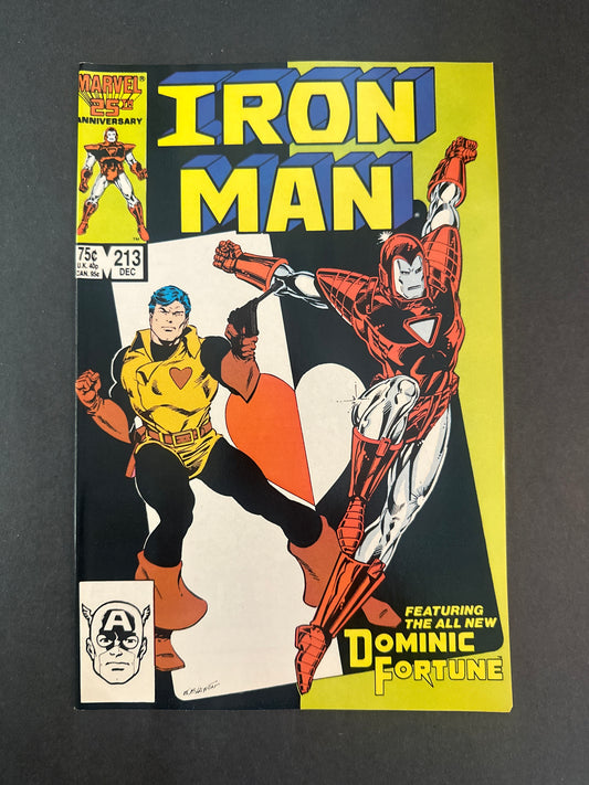 IRON MAN #213 1986