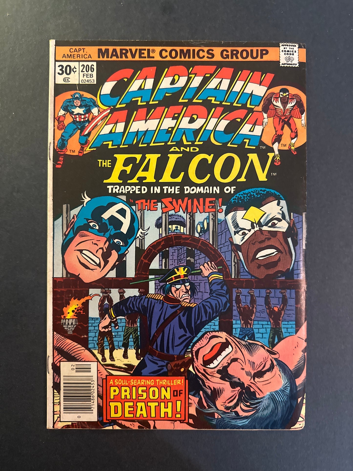 Captain America #206 1977