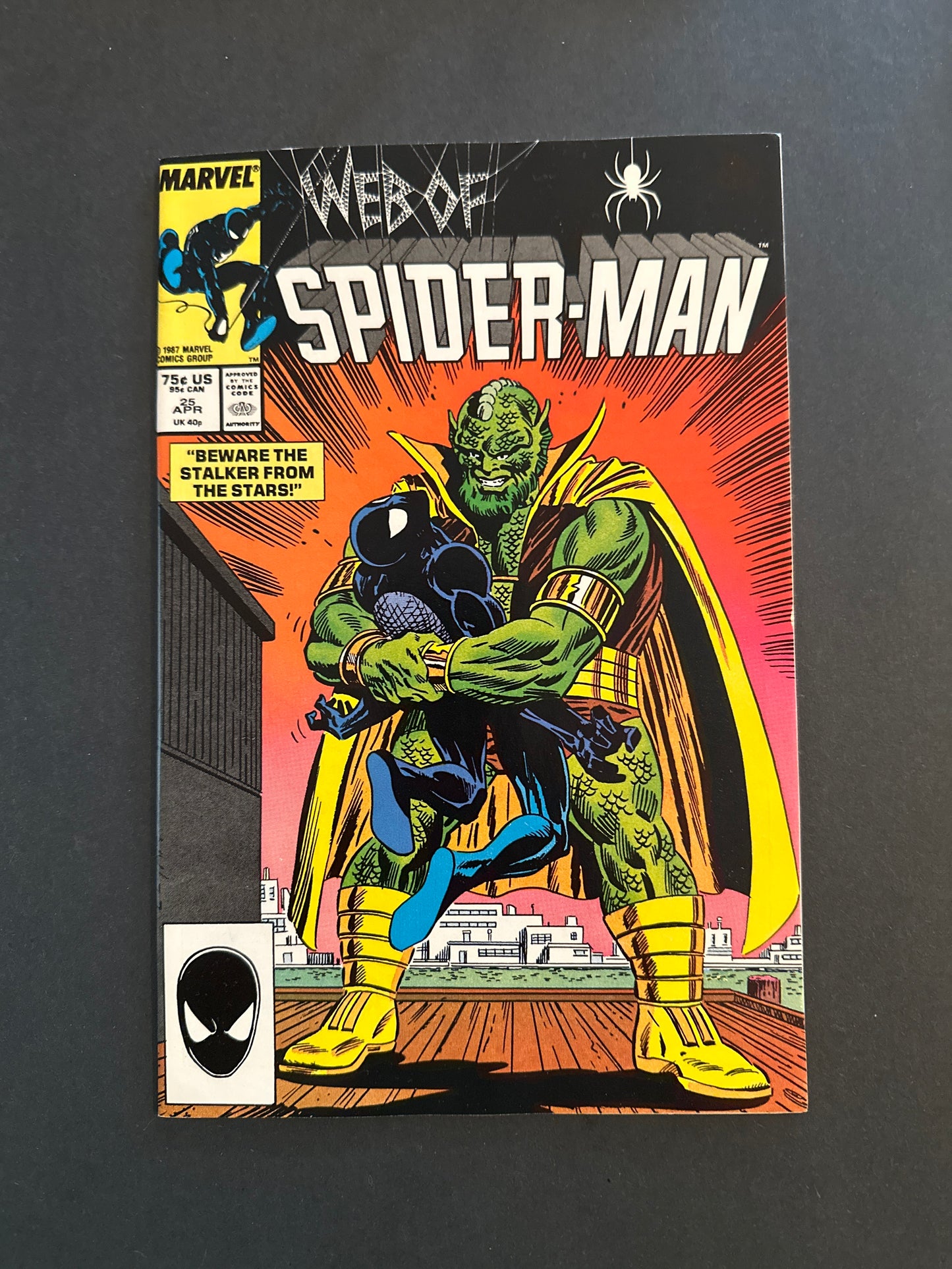 Web of Spider-Man #25 1987